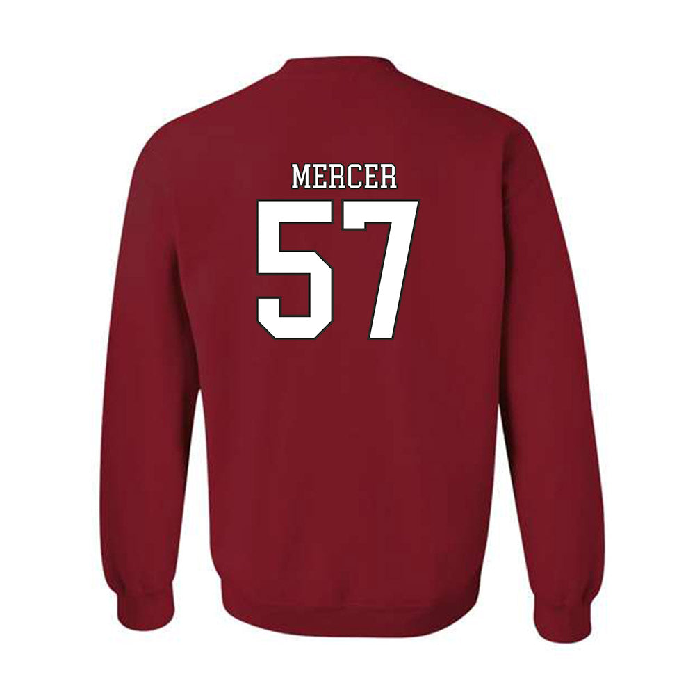 Troy - NCAA Football : Noah Mercer - Generic Shersey Crewneck Sweatshirt-1