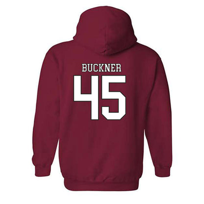 Troy - NCAA Baseball : Judah Buckner - Generic Shersey Hooded Sweatshirt-1