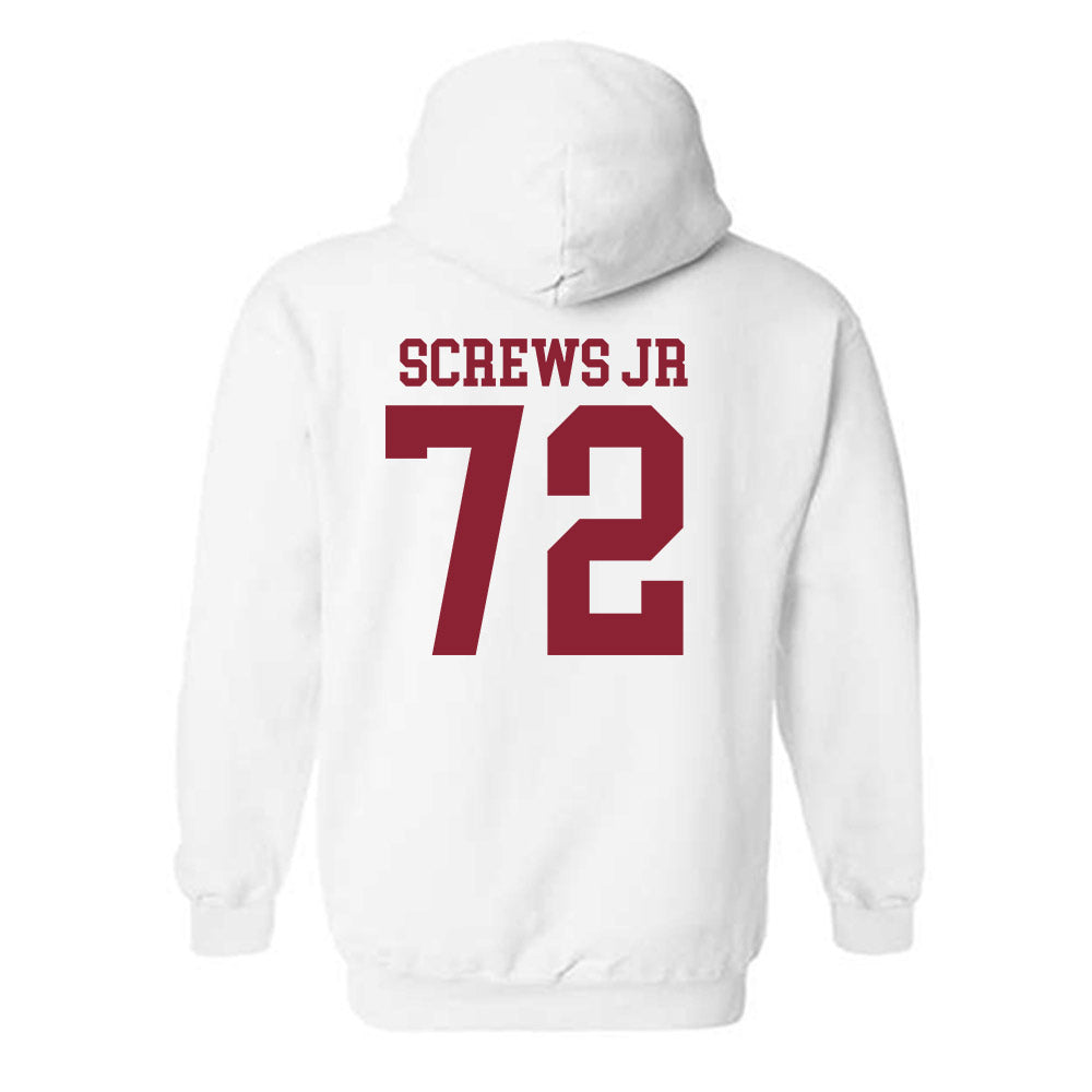 Troy - NCAA Football : Patrick Screws Jr - Generic Shersey Hooded Sweatshirt-1