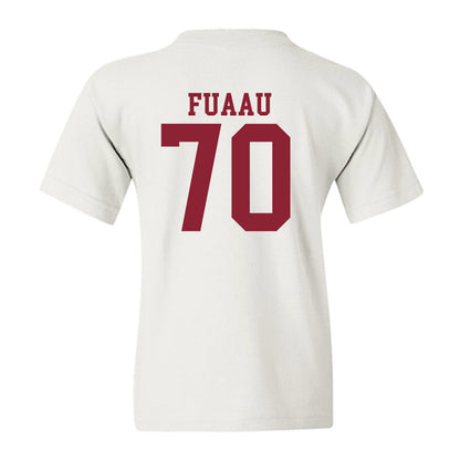 Troy - NCAA Football : Casey Fuaau - Generic Shersey Youth T-Shirt-1