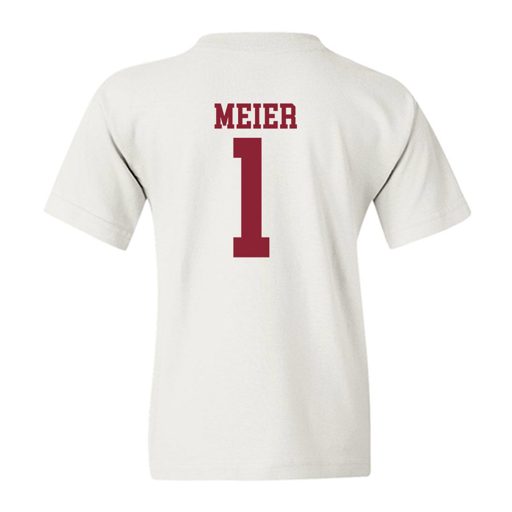 Troy - NCAA Baseball : Steven Meier - Generic Shersey Youth T-Shirt-1