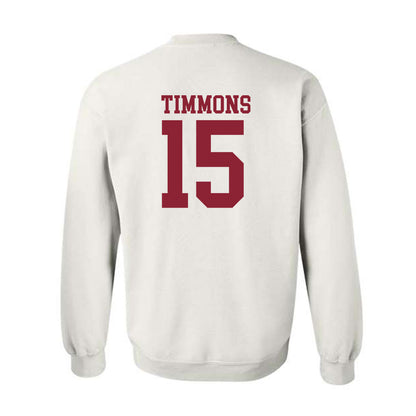 Troy - NCAA Women's Basketball : Jasmine Timmons - Generic Shersey Crewneck Sweatshirt-1