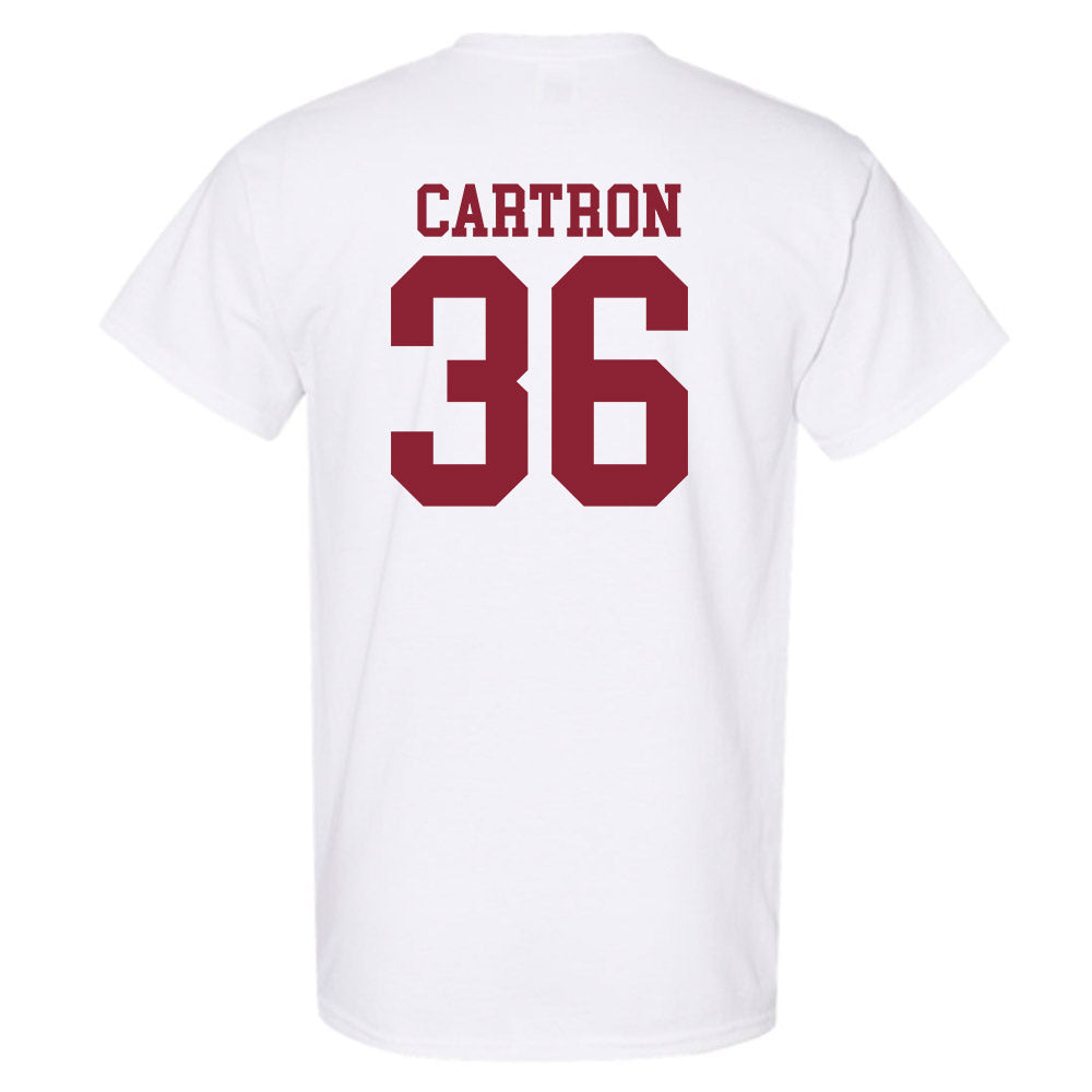 Troy - NCAA Baseball : Chase Cartron - Generic Shersey T-Shirt-1