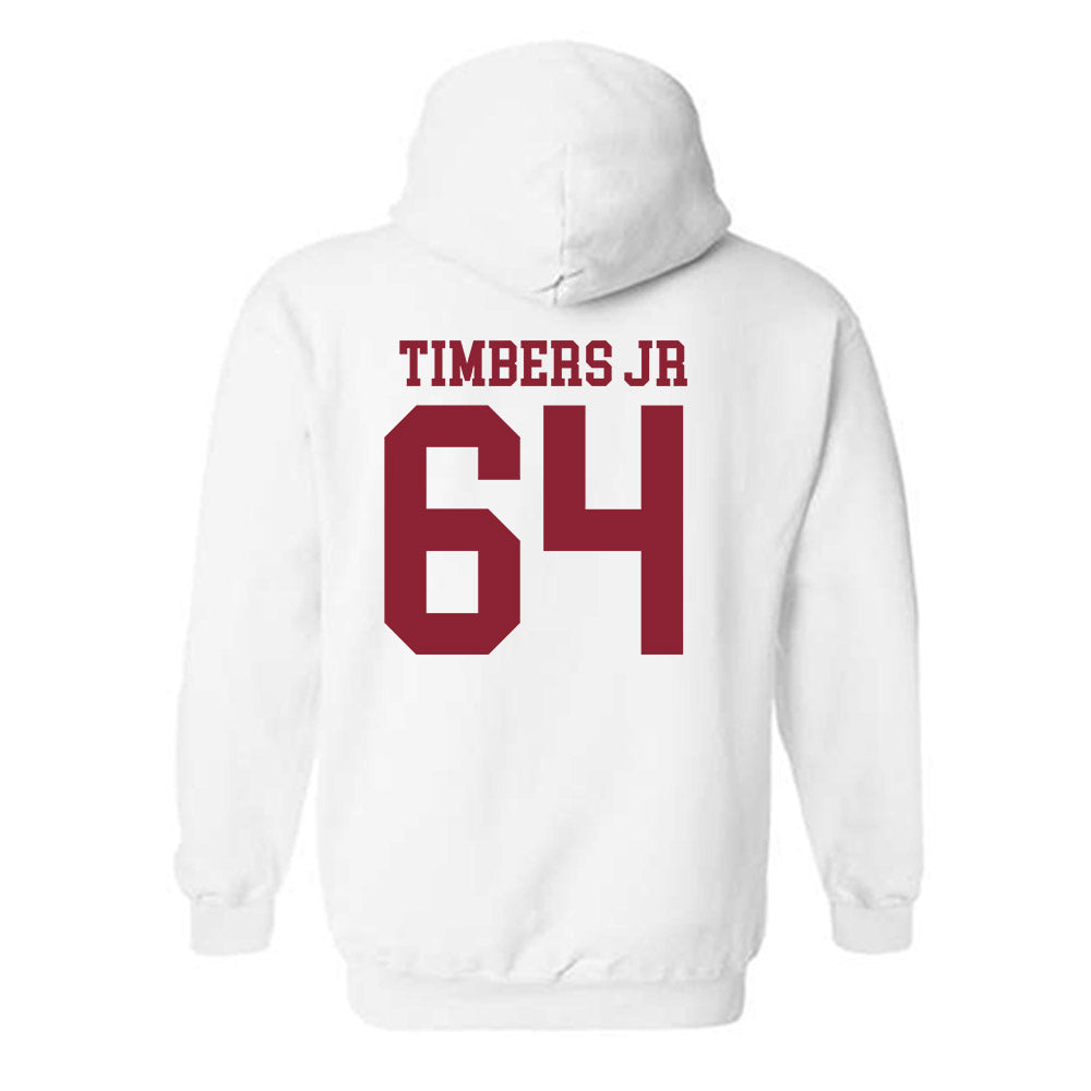 Troy - NCAA Football : Ricky Timbers Jr - Generic Shersey Hooded Sweatshirt-1