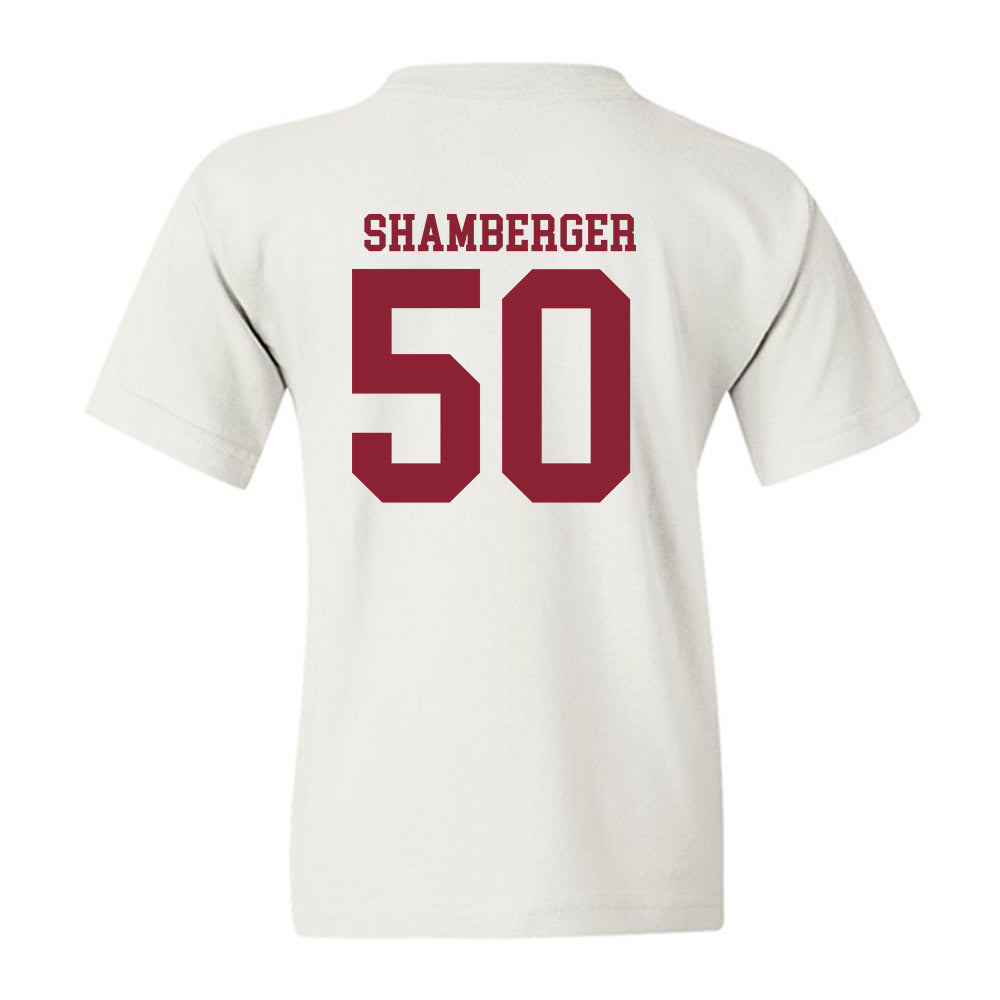 Troy - NCAA Football : RJ Shamberger - Generic Shersey Youth T-Shirt-1
