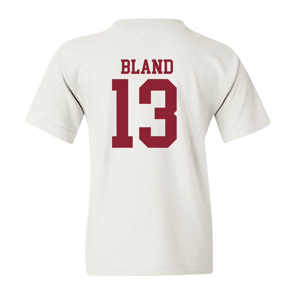Troy - NCAA Baseball : Peryn Bland - Generic Shersey Youth T-Shirt-1