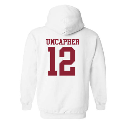 Troy - NCAA Women's Soccer : Alaina Uncapher - Generic Shersey Hooded Sweatshirt-1