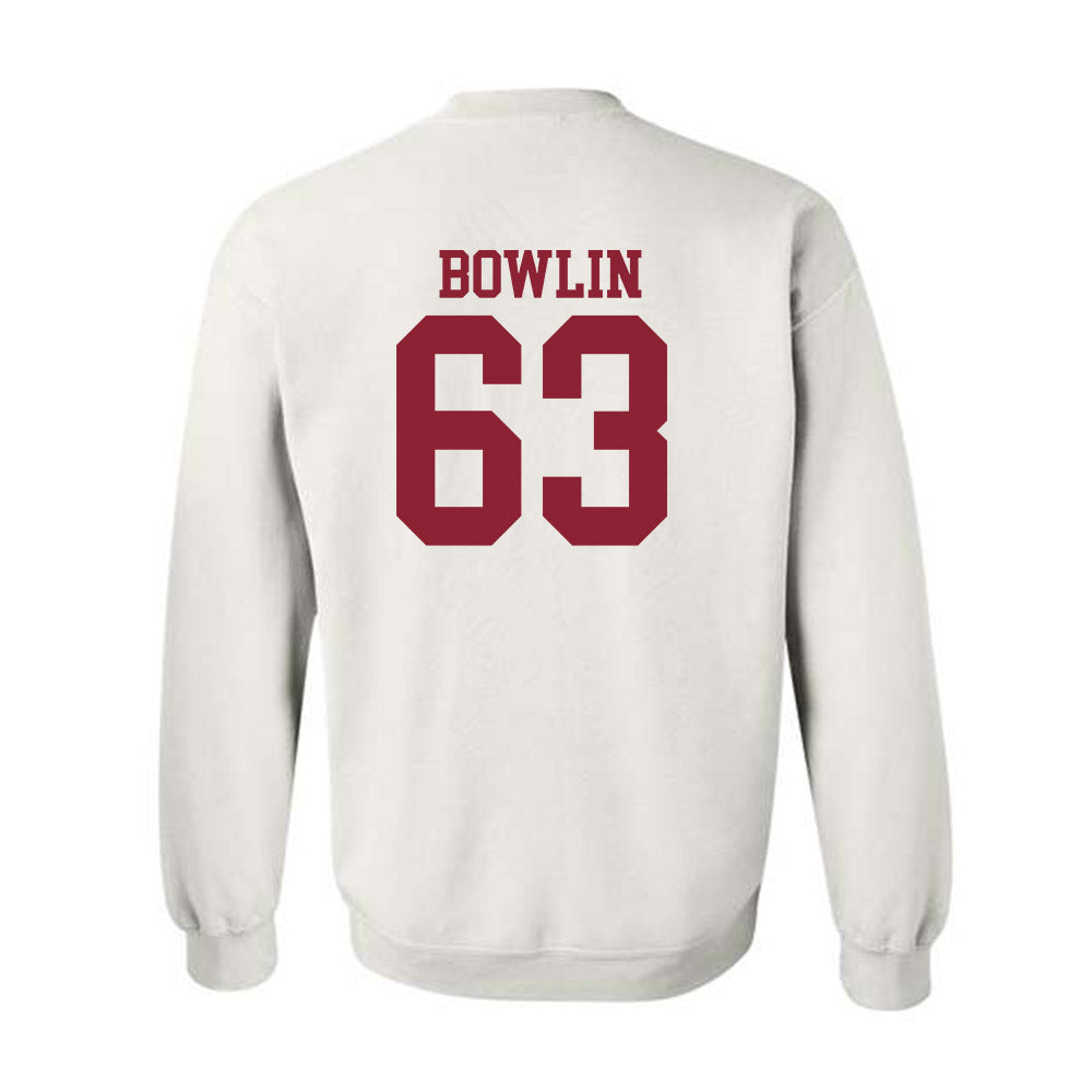 Troy - NCAA Football : Gavin Bowlin - Generic Shersey Crewneck Sweatshirt-1