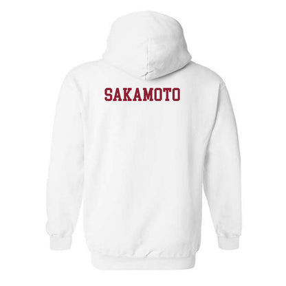 Troy - NCAA Men's Tennis : Hiiro Sakamoto - Generic Shersey Hooded Sweatshirt-1
