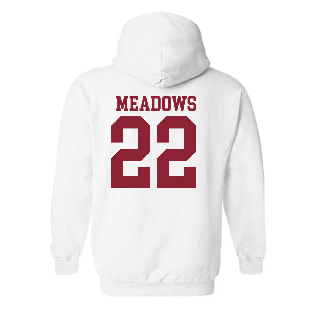 Troy - NCAA Football : Tae Meadows - Generic Shersey Hooded Sweatshirt-1
