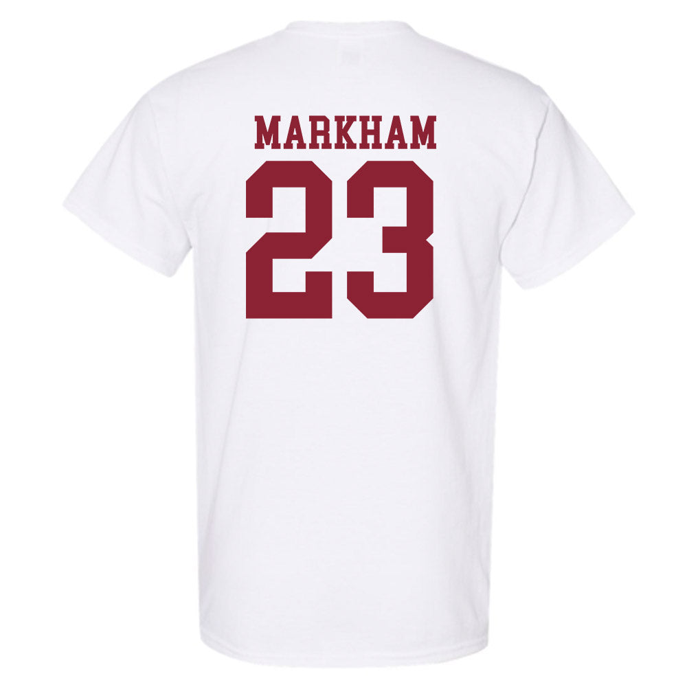 Troy - NCAA Baseball : Houston Markham - Generic Shersey T-Shirt-1