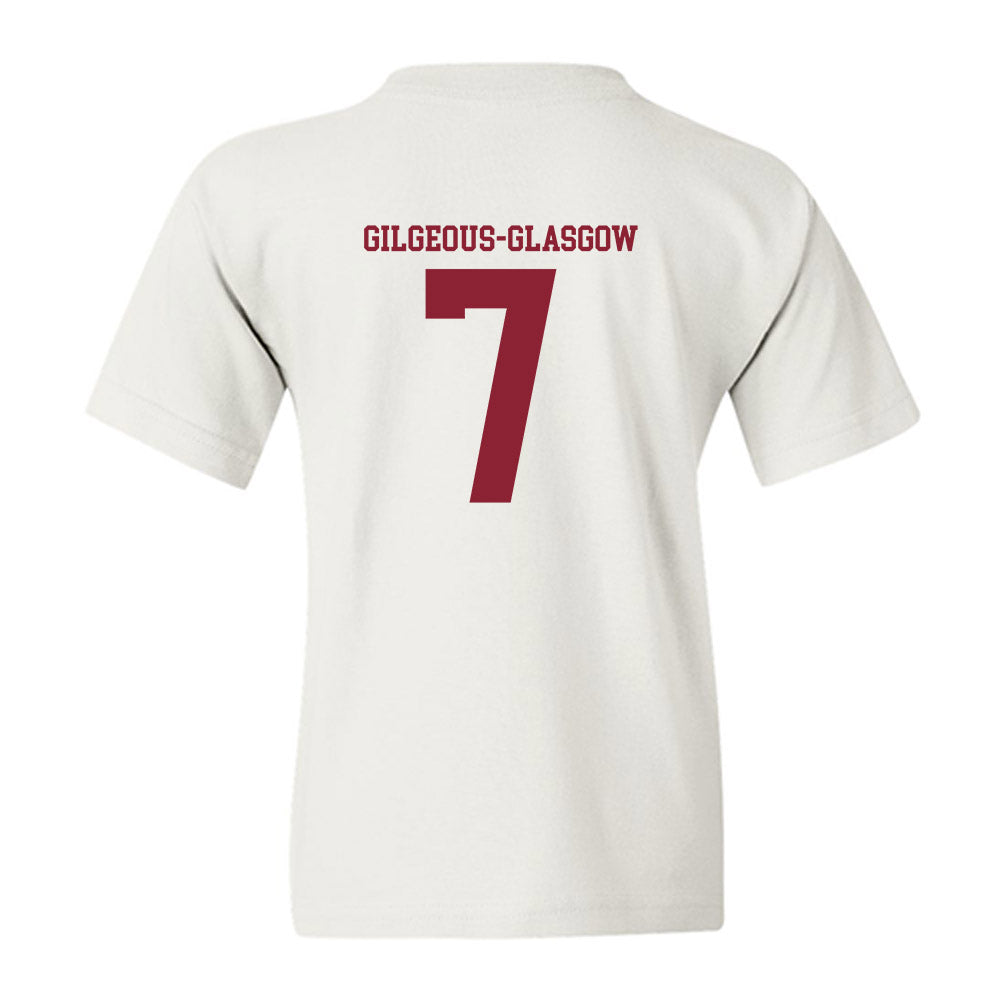 Troy - NCAA Men's Basketball : Javier Gilgeous-Glasgow - Generic Shersey Youth T-Shirt-1