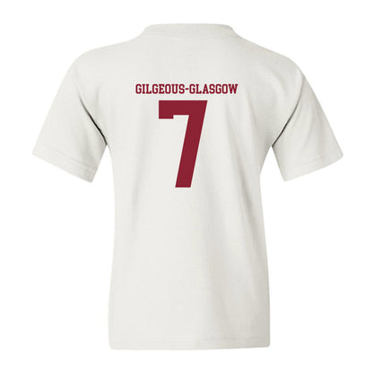 Troy - NCAA Men's Basketball : Javier Gilgeous-Glasgow - Generic Shersey Youth T-Shirt-1