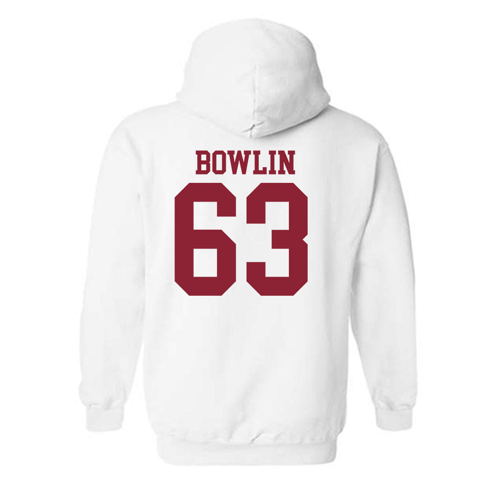 Troy - NCAA Football : Gavin Bowlin - Generic Shersey Hooded Sweatshirt-1
