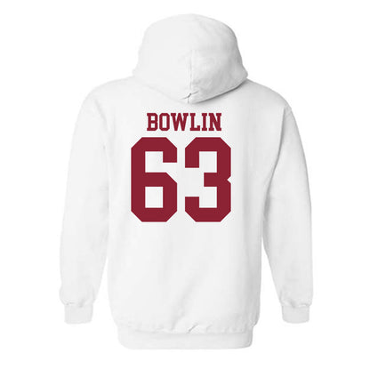 Troy - NCAA Football : Gavin Bowlin - Generic Shersey Hooded Sweatshirt-1