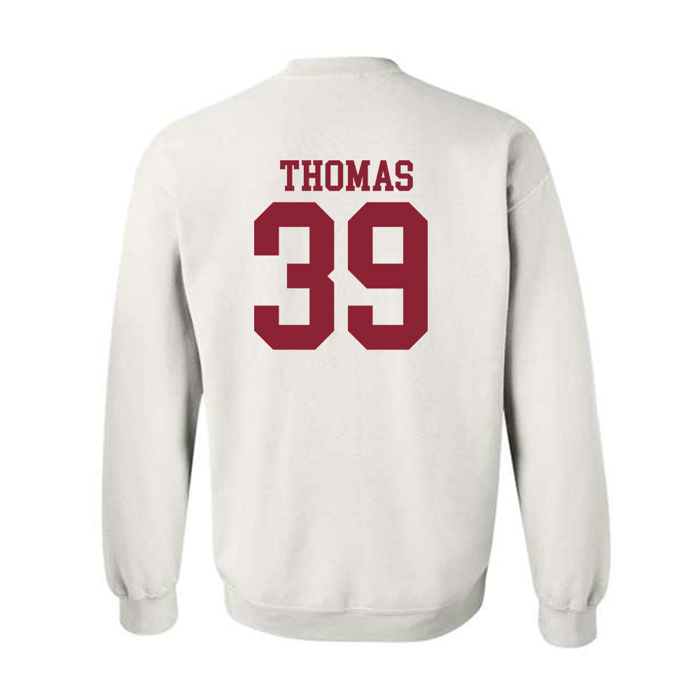 Troy - NCAA Football : JaQueraius Thomas - Generic Shersey Crewneck Sweatshirt-1