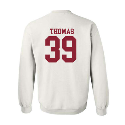 Troy - NCAA Football : JaQueraius Thomas - Generic Shersey Crewneck Sweatshirt-1