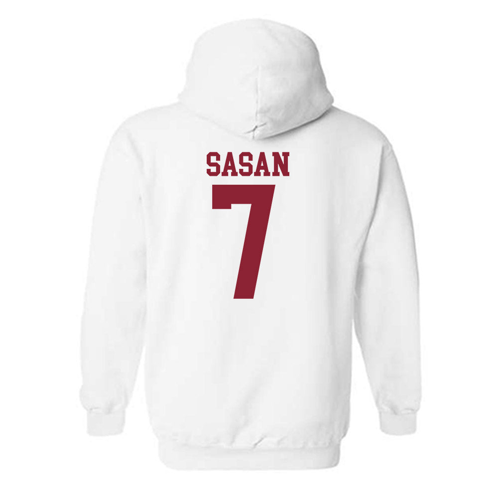Troy - NCAA Women's Soccer : Sofia Sasan - Generic Shersey Hooded Sweatshirt-1