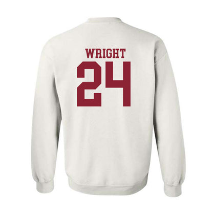 Troy - NCAA Women's Soccer : Riley Wright - Generic Shersey Crewneck Sweatshirt-1