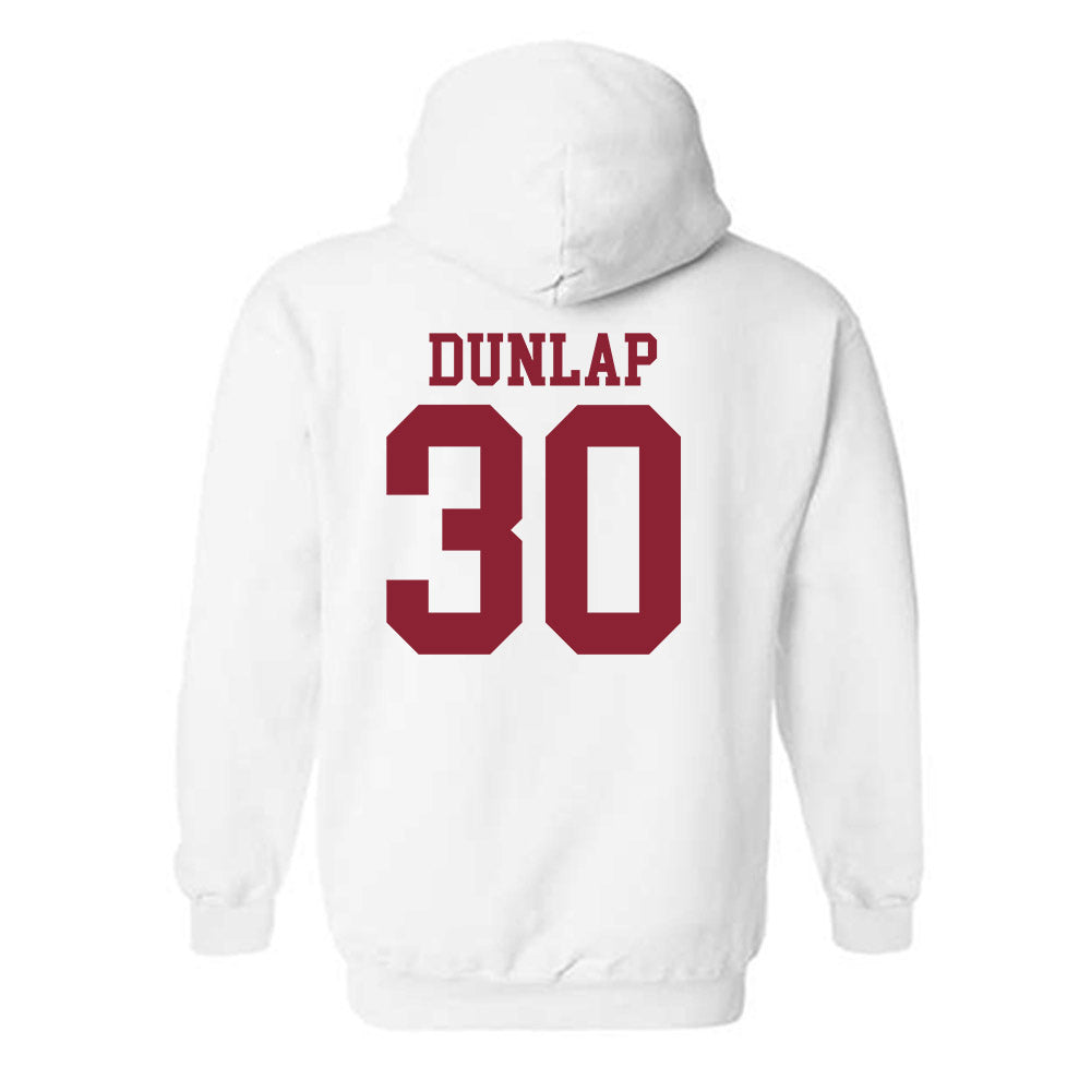 Troy - NCAA Football : Keion Dunlap - Generic Shersey Hooded Sweatshirt-1
