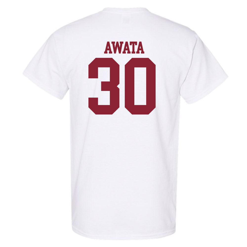 Troy - NCAA Men's Basketball : Hikaru Awata - Generic Shersey T-Shirt-1