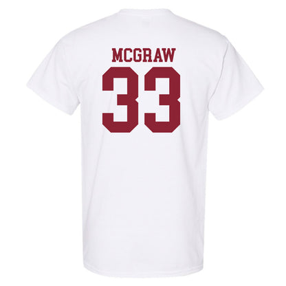 Troy - NCAA Baseball : Ty McGraw - Generic Shersey T-Shirt-1