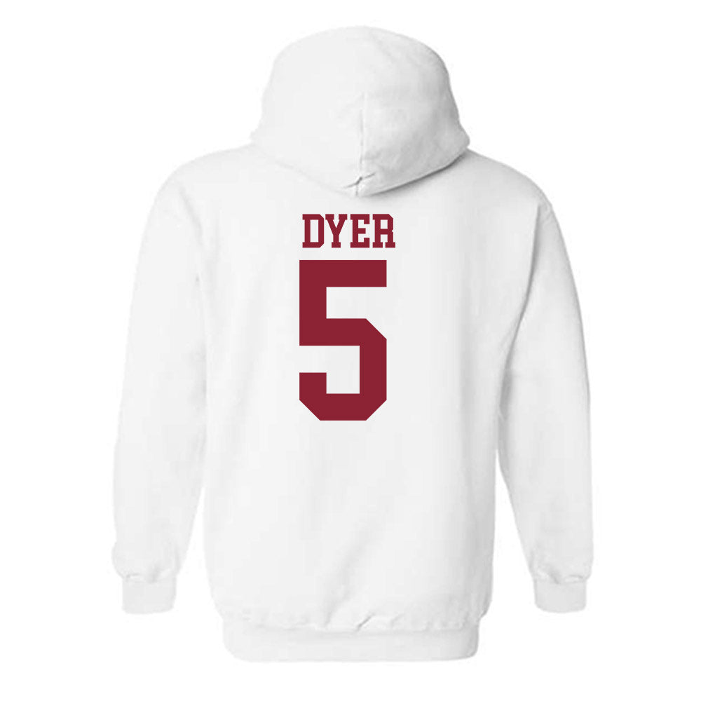 Troy - NCAA Women's Basketball : Xaviera Dyer - Generic Shersey Hooded Sweatshirt-1