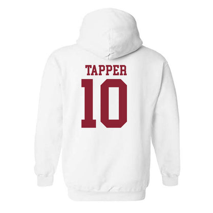 Troy - NCAA Baseball : Brock Tapper - Generic Shersey Hooded Sweatshirt-1