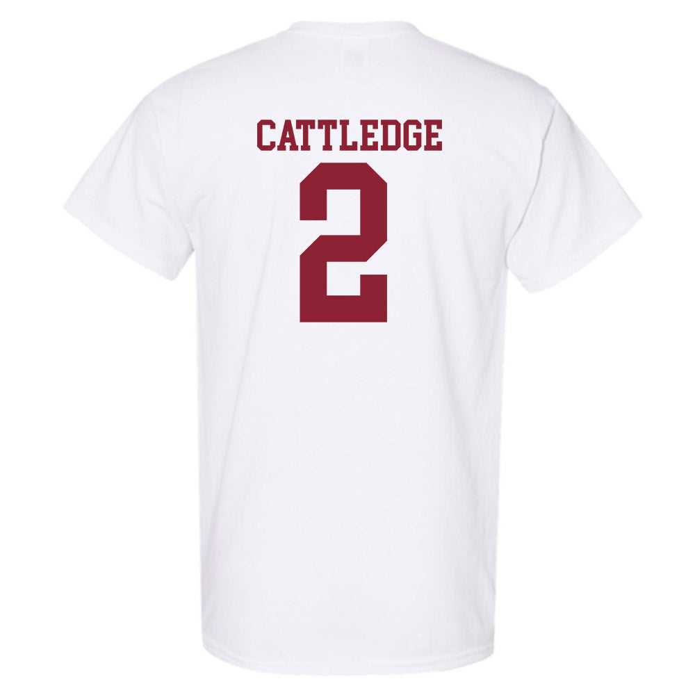 Troy - NCAA Football : Steven Cattledge - Generic Shersey T-Shirt-1