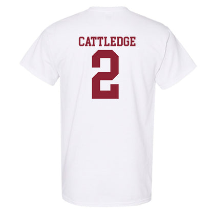 Troy - NCAA Football : Steven Cattledge - Generic Shersey T-Shirt-1