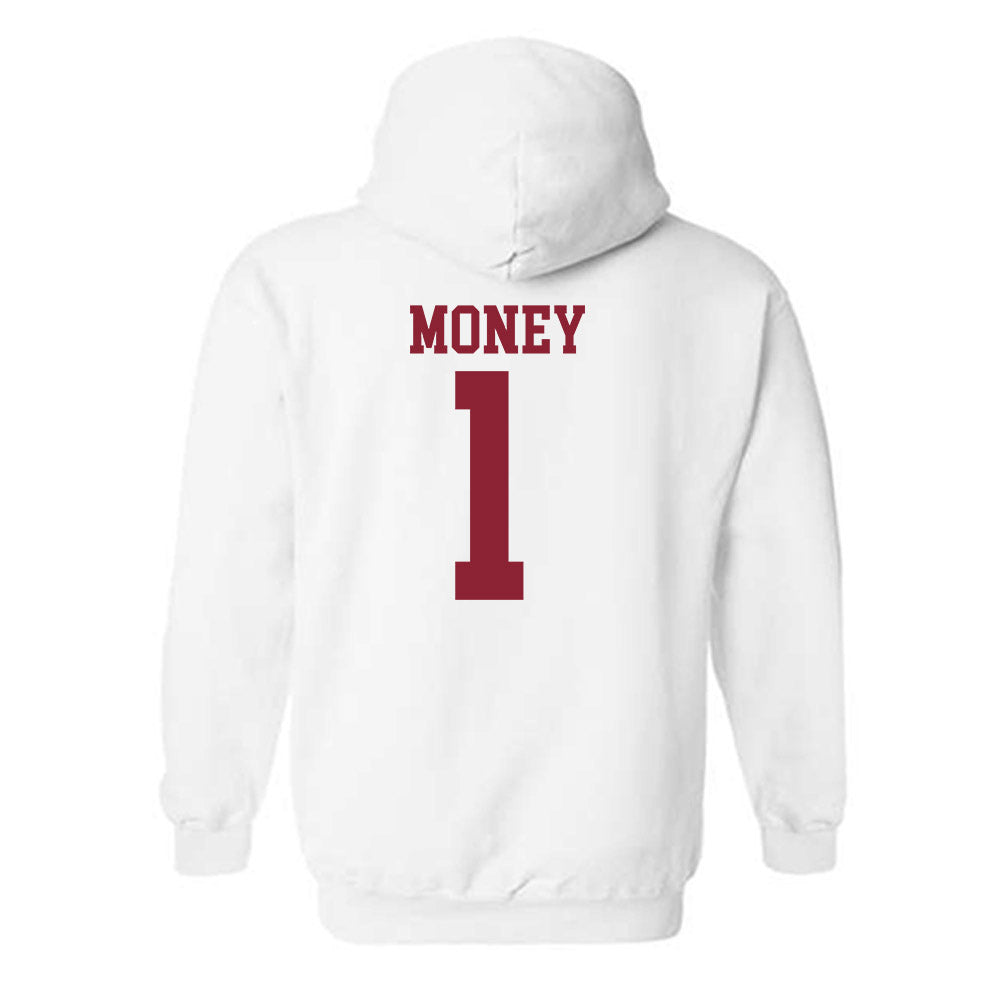 Troy - NCAA Softball : Savannah Money - Generic Shersey Hooded Sweatshirt-1