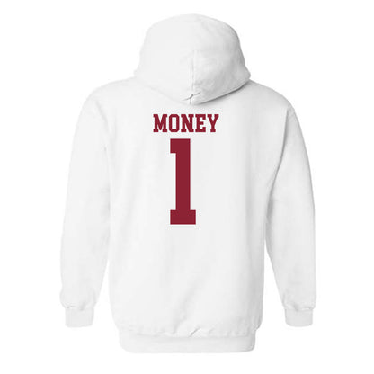 Troy - NCAA Softball : Savannah Money - Generic Shersey Hooded Sweatshirt-1