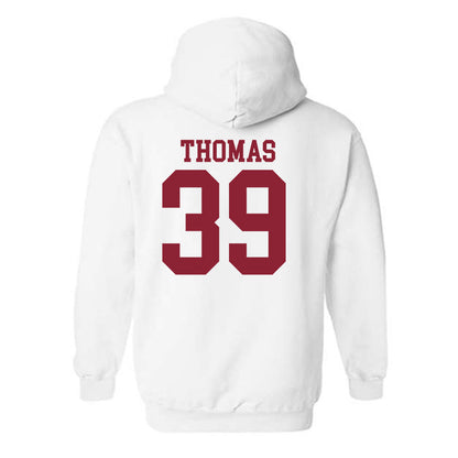 Troy - NCAA Football : JaQueraius Thomas - Generic Shersey Hooded Sweatshirt-1