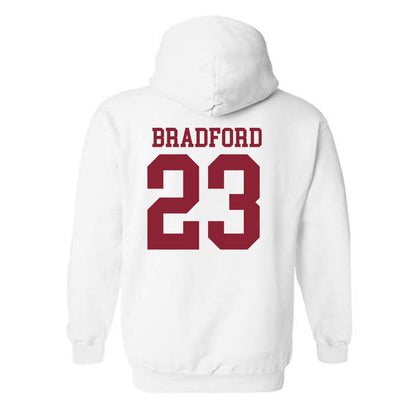 Troy - NCAA Football : KC Bradford - Generic Shersey Hooded Sweatshirt-1