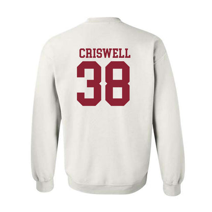Troy - NCAA Baseball : Nate Criswell - Generic Shersey Crewneck Sweatshirt-1