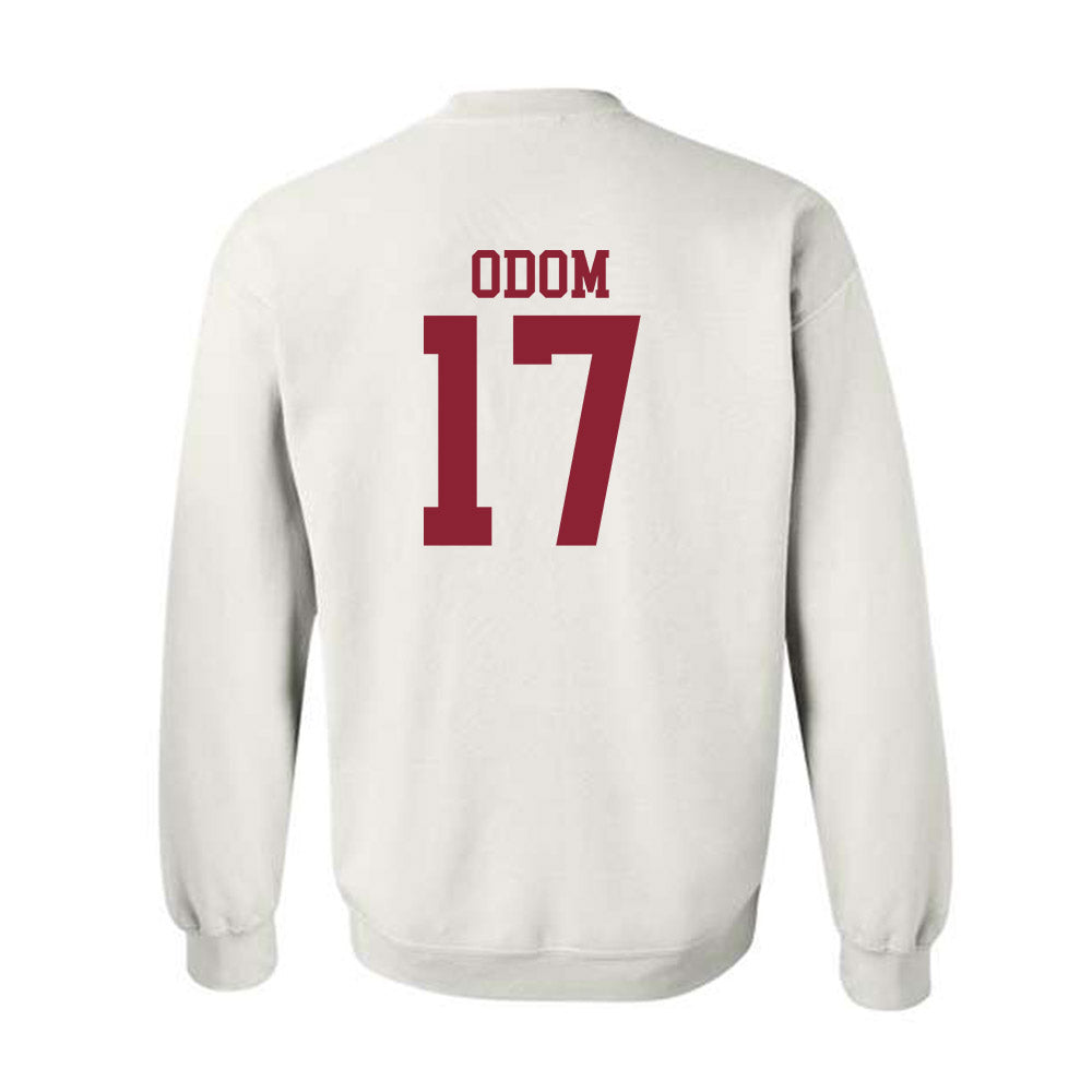Troy - NCAA Football : Marlin Odom - Generic Shersey Crewneck Sweatshirt-1