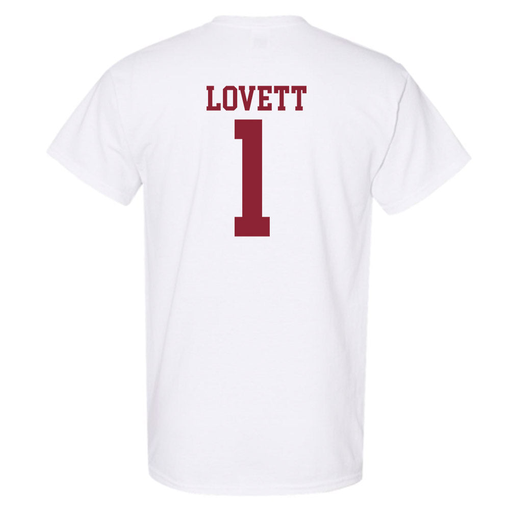 Troy - NCAA Football : Jordan Lovett - Generic Shersey T-Shirt-1
