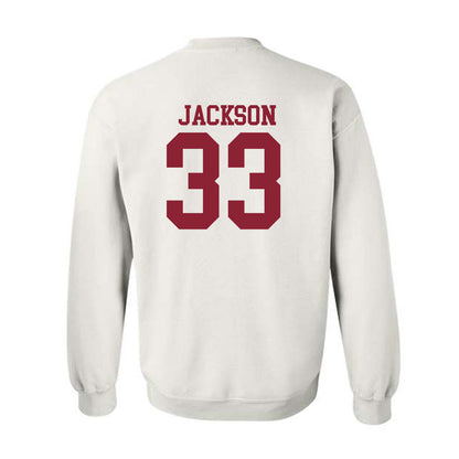 Troy - NCAA Women's Soccer : Mia Jackson - Generic Shersey Crewneck Sweatshirt-1