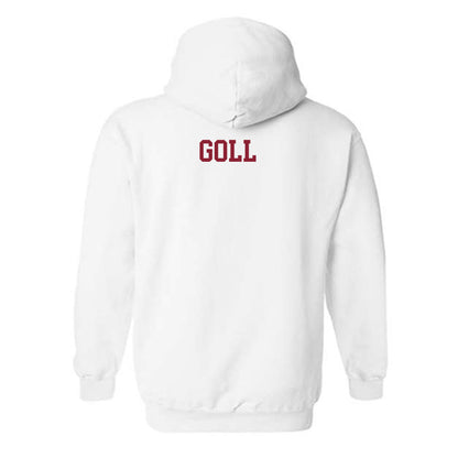 Troy - NCAA Men's Track & Field : Derrick Goll - Generic Shersey Hooded Sweatshirt-1