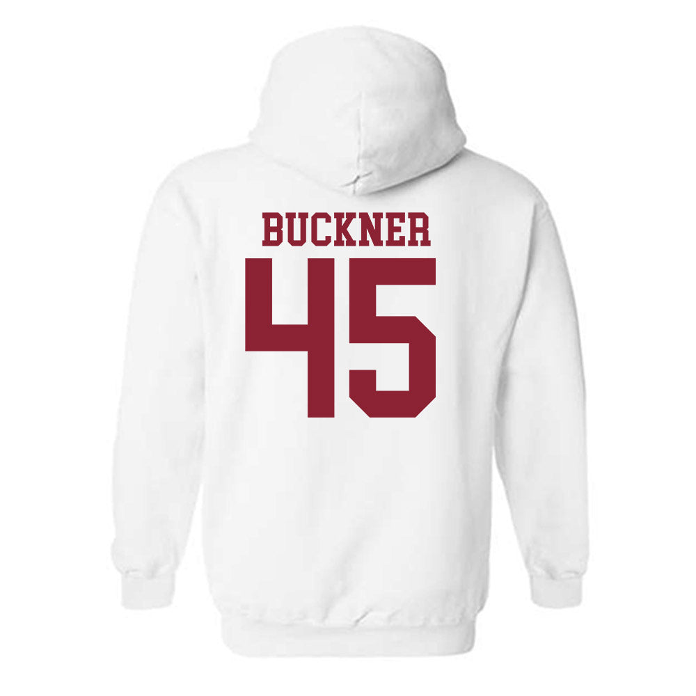 Troy - NCAA Baseball : Judah Buckner - Generic Shersey Hooded Sweatshirt-1