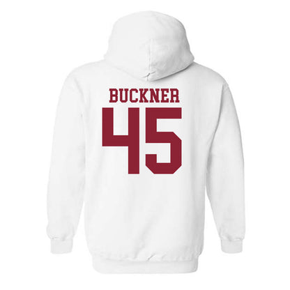 Troy - NCAA Baseball : Judah Buckner - Generic Shersey Hooded Sweatshirt-1