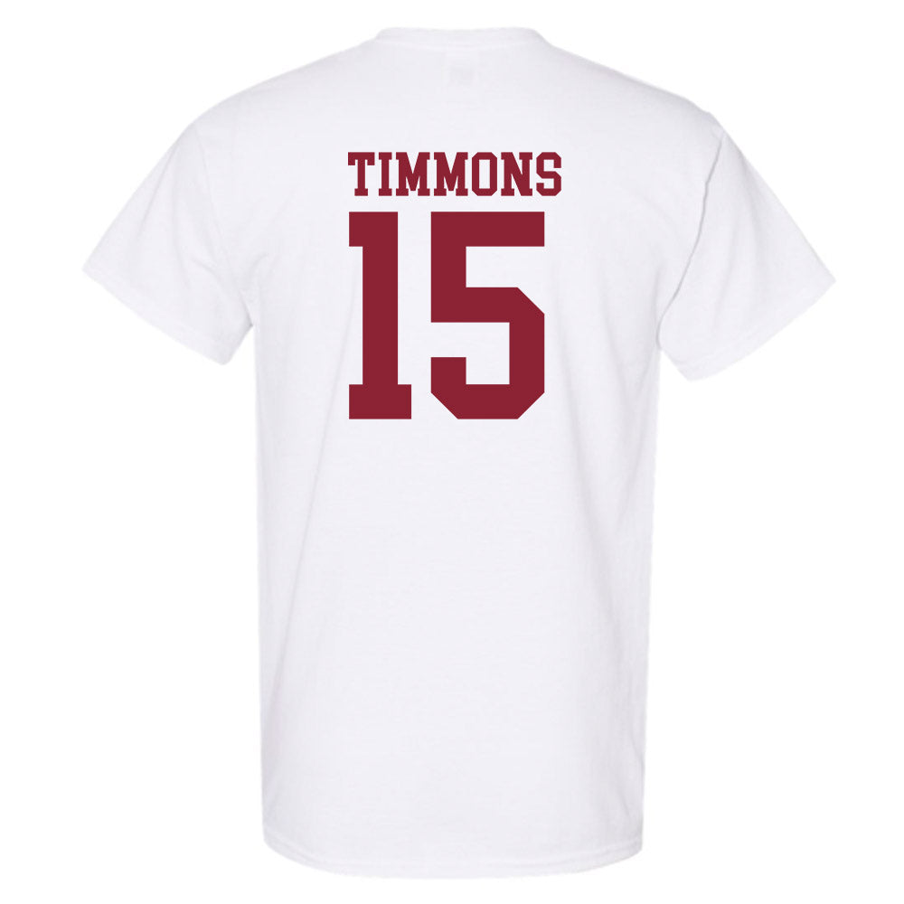 Troy - NCAA Women's Basketball : Jasmine Timmons - Generic Shersey T-Shirt-1