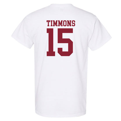 Troy - NCAA Women's Basketball : Jasmine Timmons - Generic Shersey T-Shirt-1