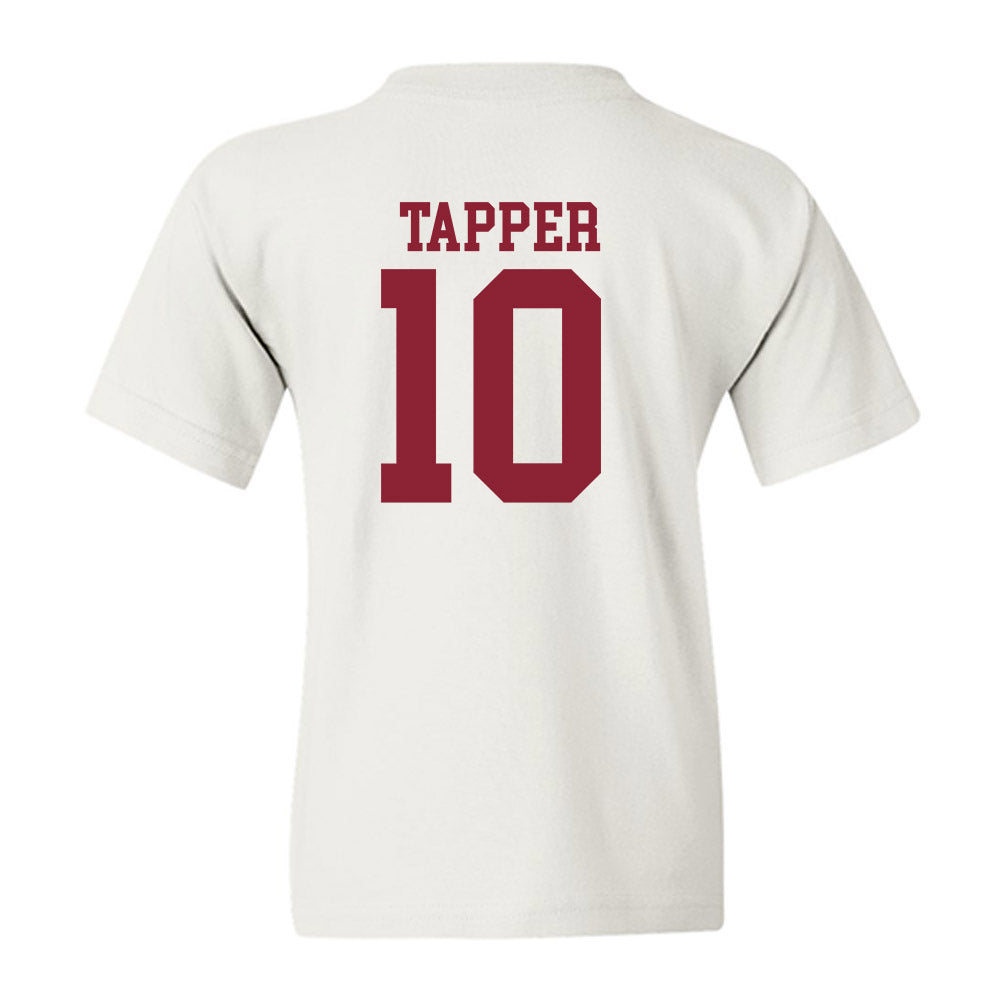 Troy - NCAA Baseball : Brock Tapper - Generic Shersey Youth T-Shirt-1