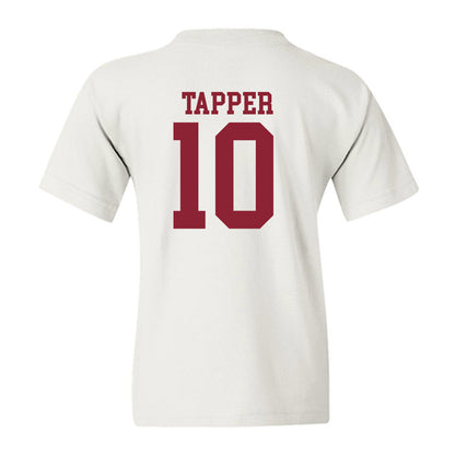 Troy - NCAA Baseball : Brock Tapper - Generic Shersey Youth T-Shirt-1