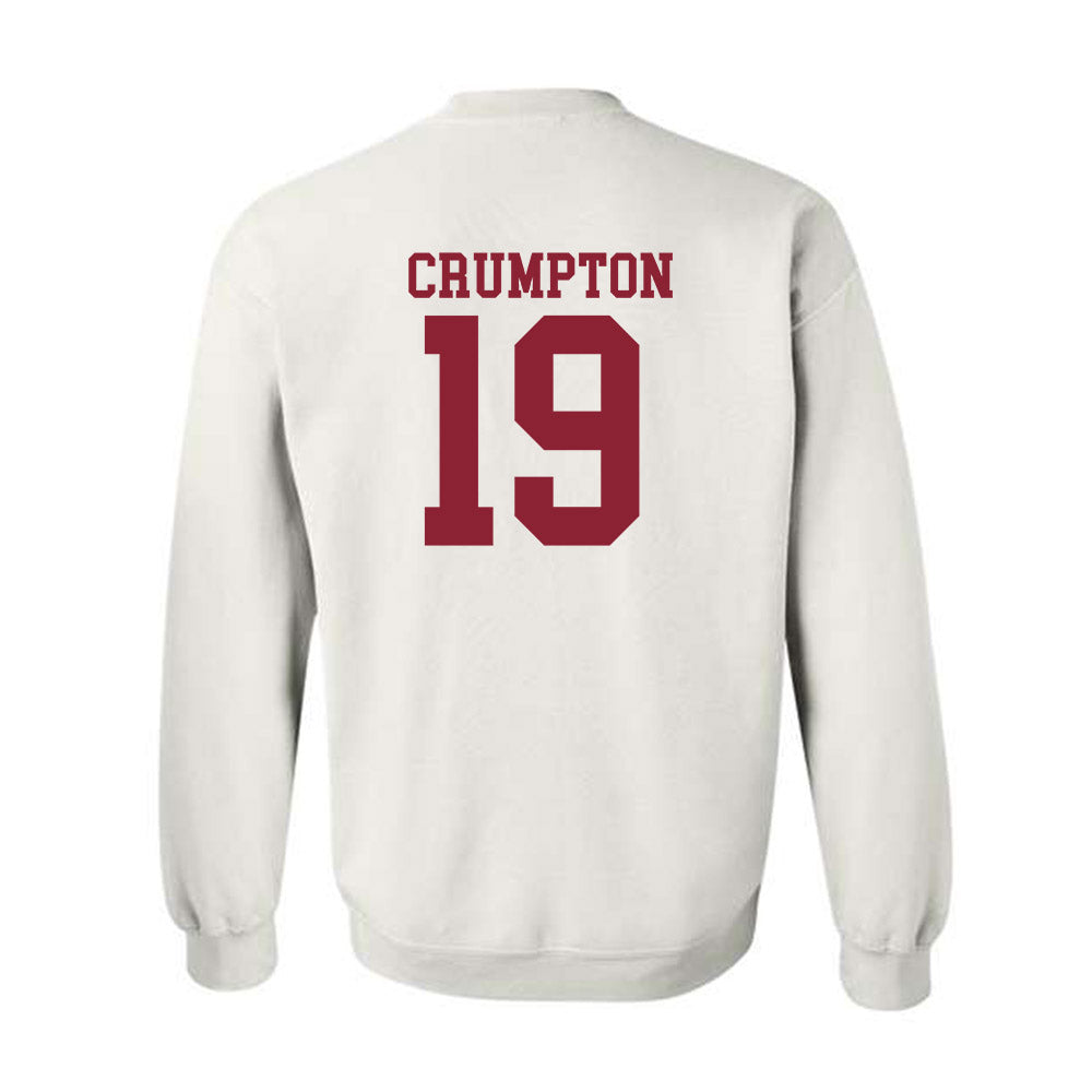 Troy - NCAA Baseball : Kelly Crumpton - Generic Shersey Crewneck Sweatshirt-1