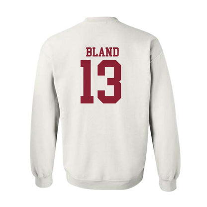 Troy - NCAA Baseball : Peryn Bland - Generic Shersey Crewneck Sweatshirt-1