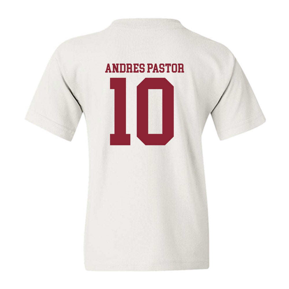 Troy - NCAA Men's Tennis : Yeray Andres Pastor - Generic Shersey Youth T-Shirt-1