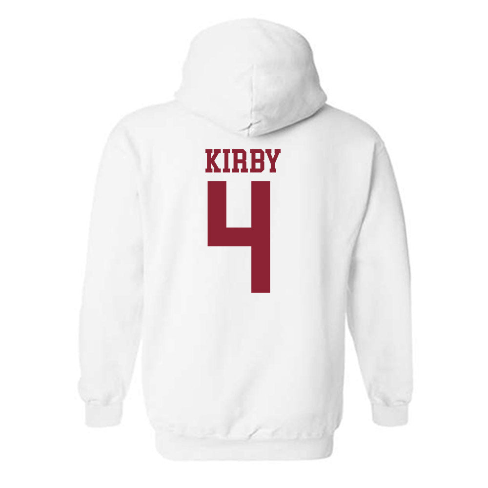 Troy - NCAA Softball : Lydia Kirby - Generic Shersey Hooded Sweatshirt-1