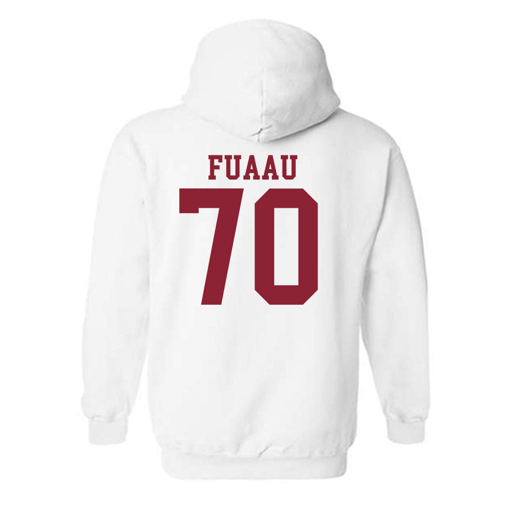 Troy - NCAA Football : Casey Fuaau - Generic Shersey Hooded Sweatshirt-1
